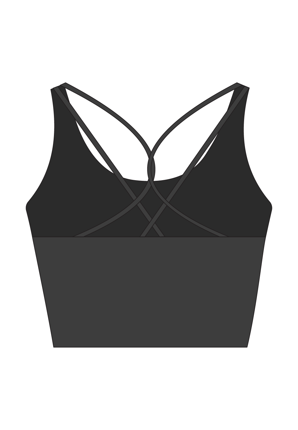 Women's Crop Performance Tank