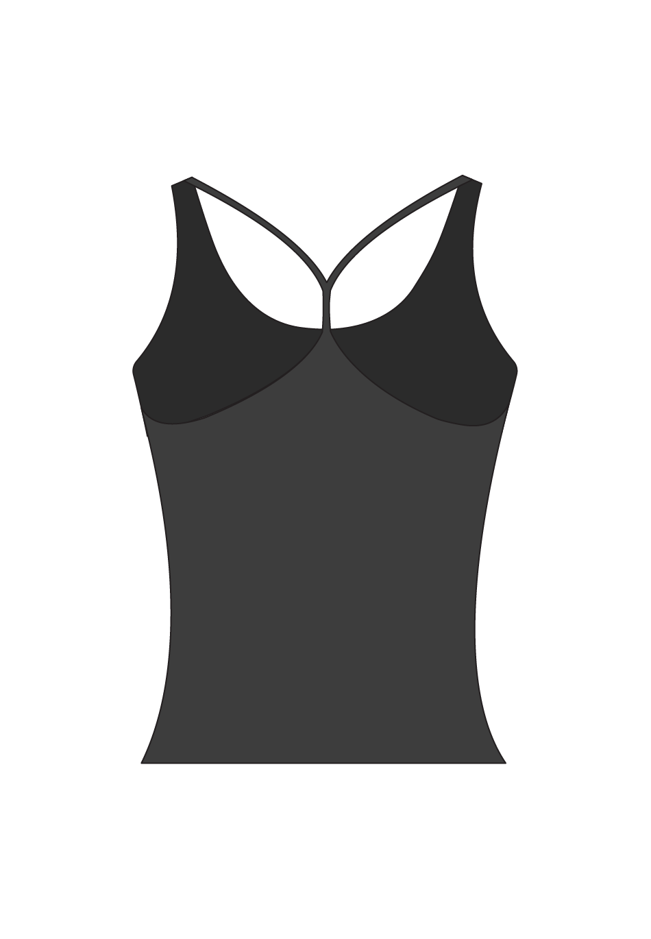 Women's Longline Performance Tank